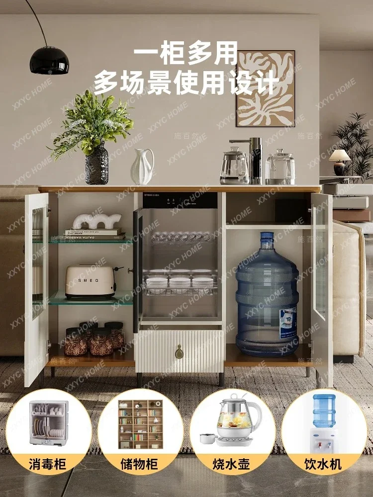 X-S New automatic tea bar machine integrated dining side cabinet against the wall office tea belt kettle HG