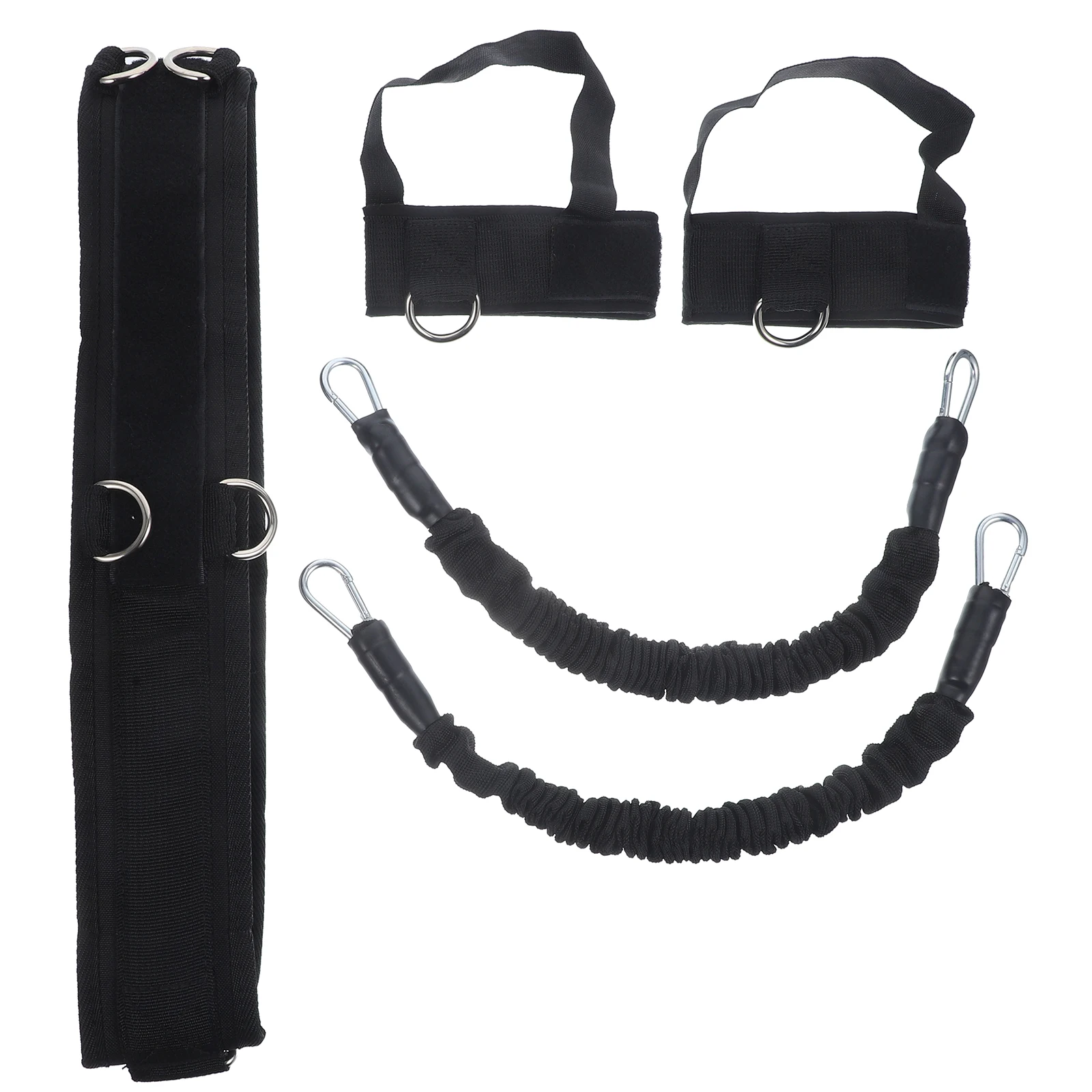 

Leg Muscle Strength Tensioner Basketball Training Strap Black Diving Cloth Vertical Jump Trainer Portable Sports Gear Resistance