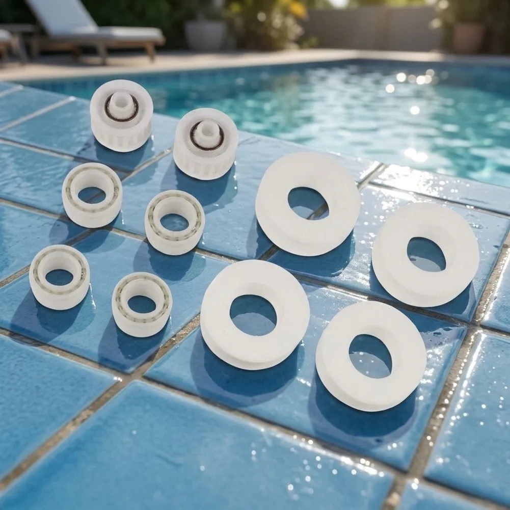 Pulley Gears Climbing Rings Kit Includes 4 Climbing Rings Includes 4 Guide Wheels Includes 2 Pulley Gears For Dolphin M400 No