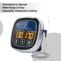 Digital Temperature Meter For Cooking Measuring Tool Waterproof BBQ Temperature Gauge For Meat Cooking Food Grill Oven Steak