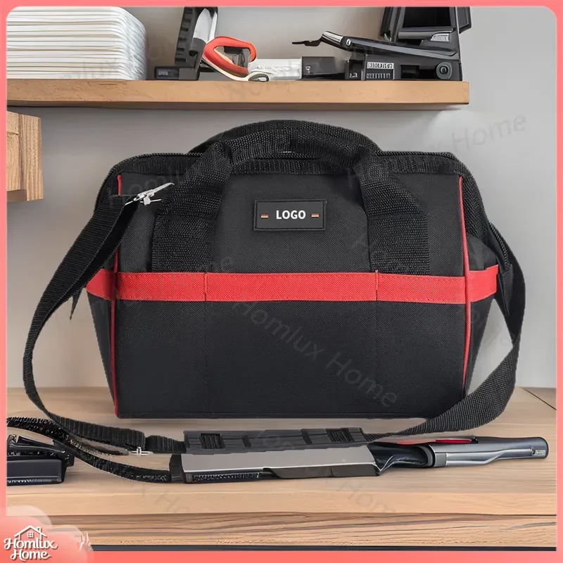 Electrician Tool Bag Waterproof Wear-Resistant Oxford Cloth Large Capacity Portable Storage Toolbox for Electricians