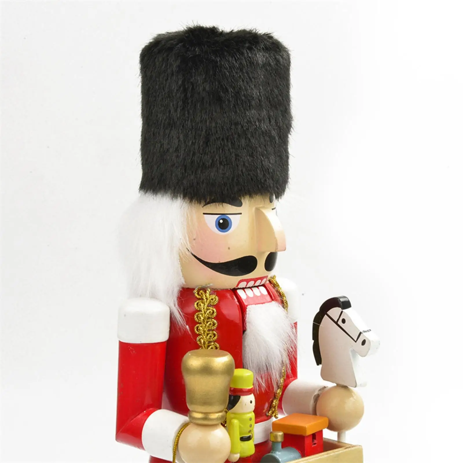 Wooden Nutcracker Christmas Decoration for Festive Party Favors Xmas Tree image 5