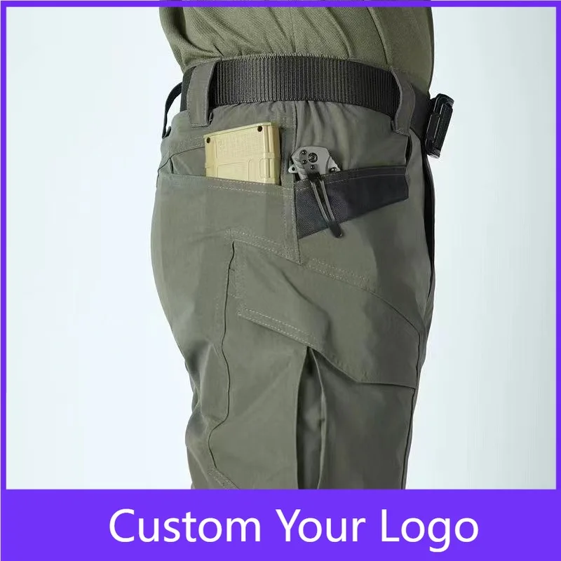 

Мужские походные брюки, камуфляжные брюки-карго, легкие рабочие повседневные брюки для путешествий на открытом воздухе с несколькими карманами, быстросохнущие водоотталкивающие брюки