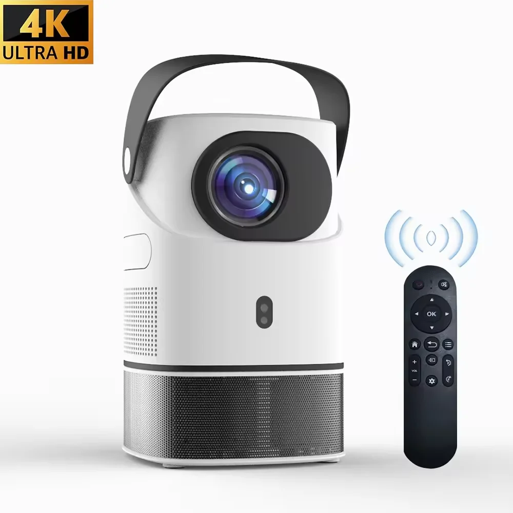 ATB Smart Mini Projector Android 11 WiFi6 Support 4K 1080P BT5.0 Projector 1280*720P Home Cinema Portable Projector TS-2