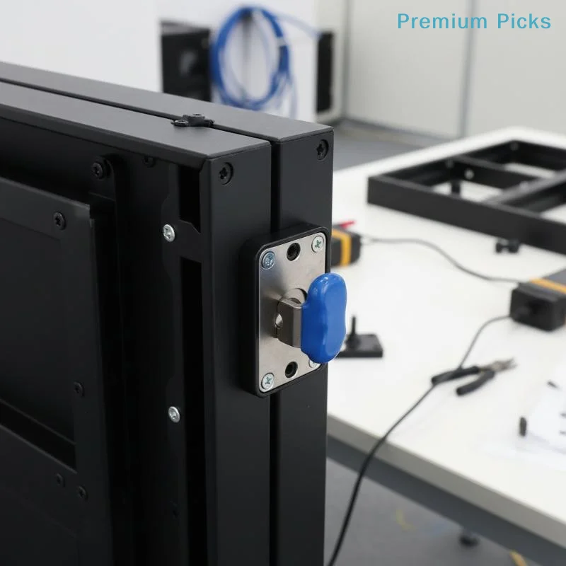 portable12MM LED Display Screen Connection Lock Stainless Steel for Secure Installations