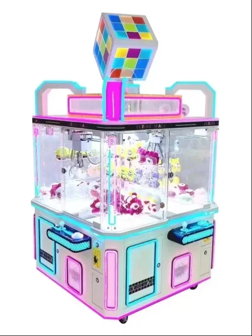 Commercial claw machine amusement machine coin operated games multiplayer catch doll vending machine