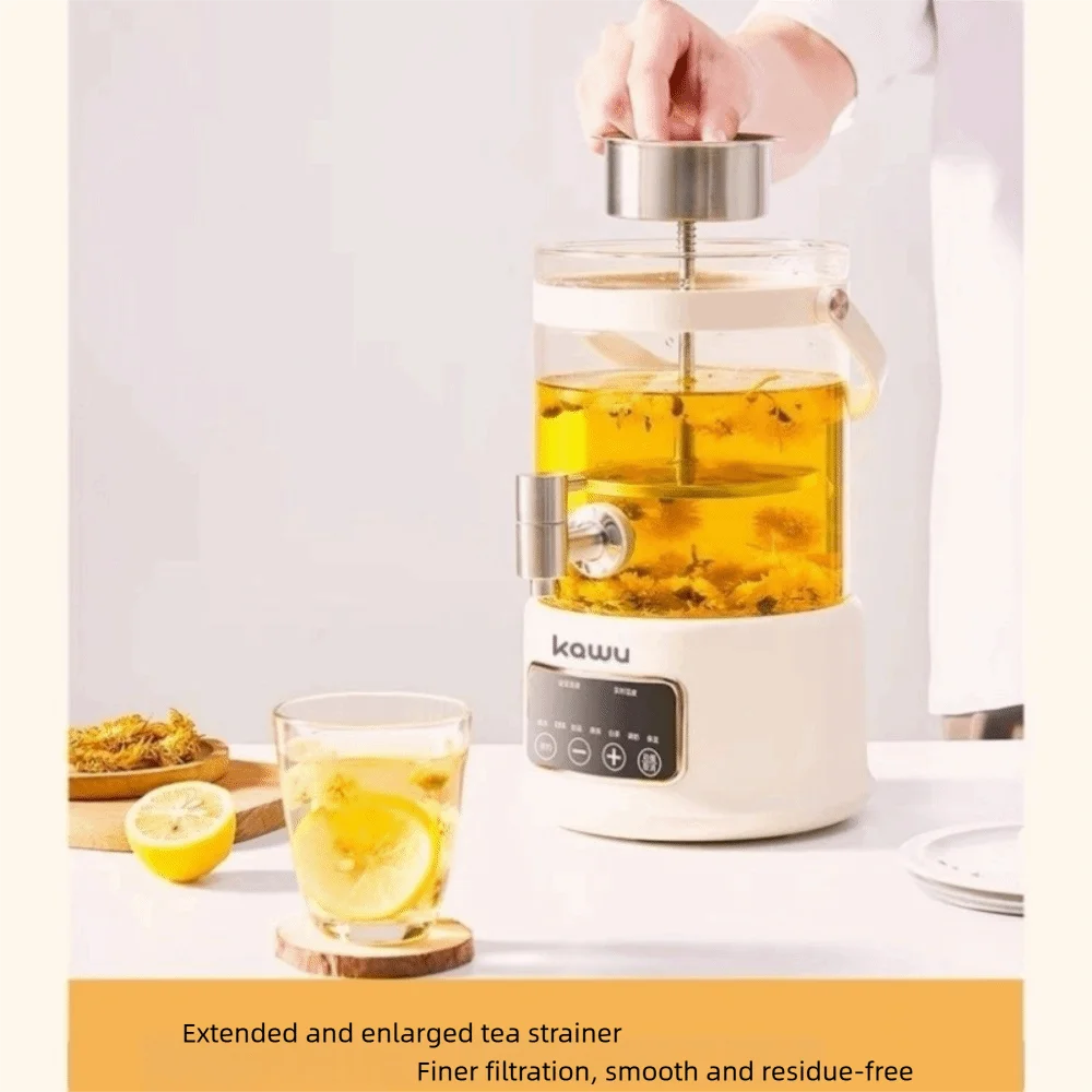 

2.5L Electric Tea Kettle Glass Large Capacity Boiling Teapot Intelligent Constant-temperature Electric Kettle