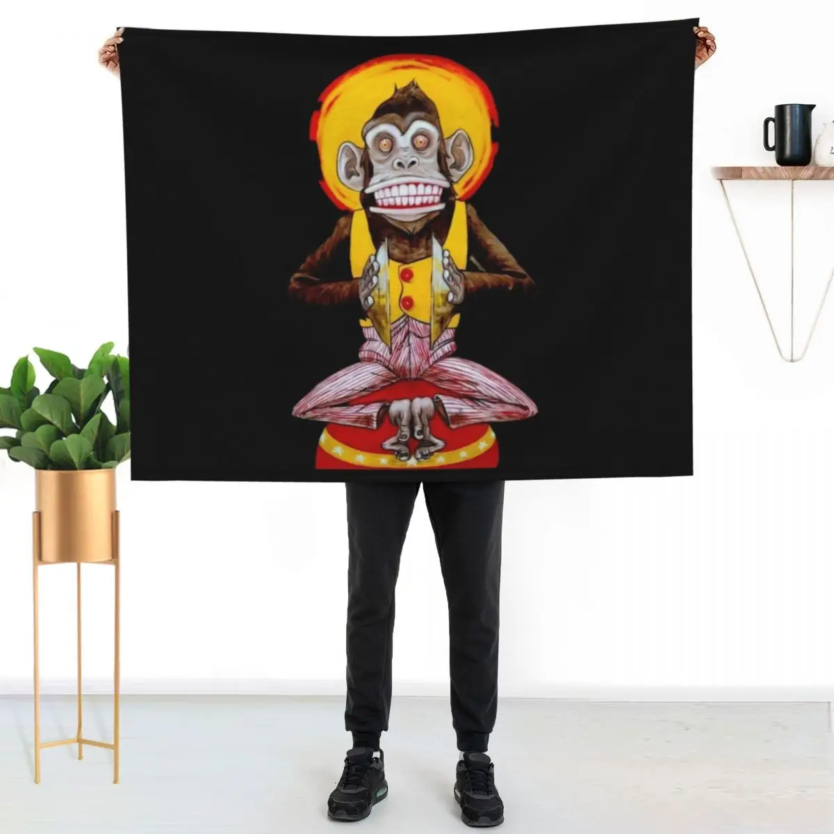 shaka ponk Throw Blanket Personalized Gift Custom Furry Soft Big Luxury Designer Flannels Blankets