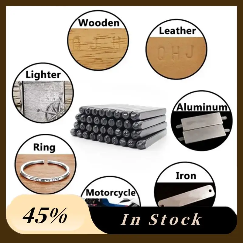 

A78K Новый набор из 36 предметов, штамповка с английскими цифрами, буквенно-цифровая штамповка, подходит для ремня «сделай сам», инструменты для рукоделия из кожи