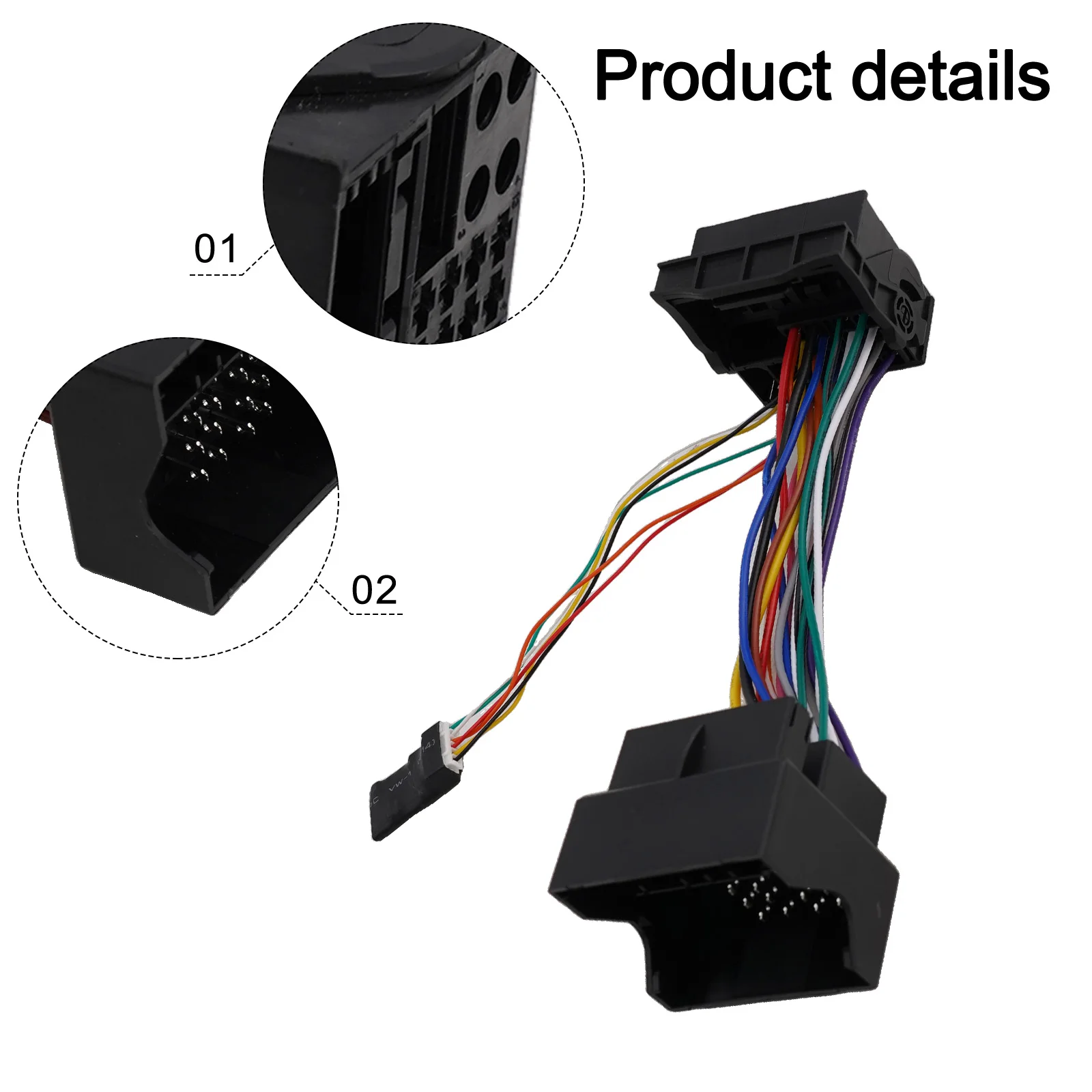 Simulation Of CAN Signal Radio Upgrade CAN Bus Adaptor CAN Signal Simulator ABS Material Correct Connector High Universality