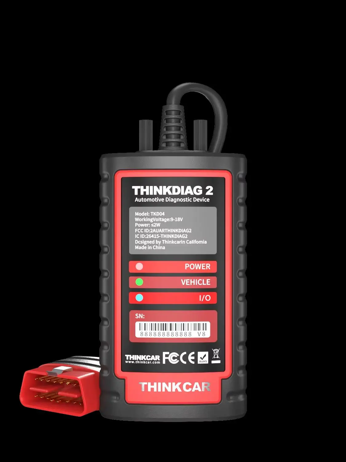 ThinkDiag 2 ALL oprogramowanie 1 rok darmowych aktualizacji Narzędzie diagnostyczne samochodowe obsługuje CAN FD Kodowanie ECU Test Aktywny 16 resetów Skaner OBD2 — 2
