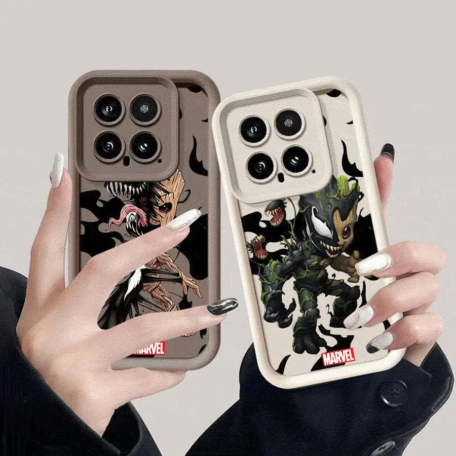 

Marvel Groot Phone Case for Xiaomi Mi 11 Lite 12T Pro 5G Poco X3 NFC X3 Pro X5 5G Silicone Cover