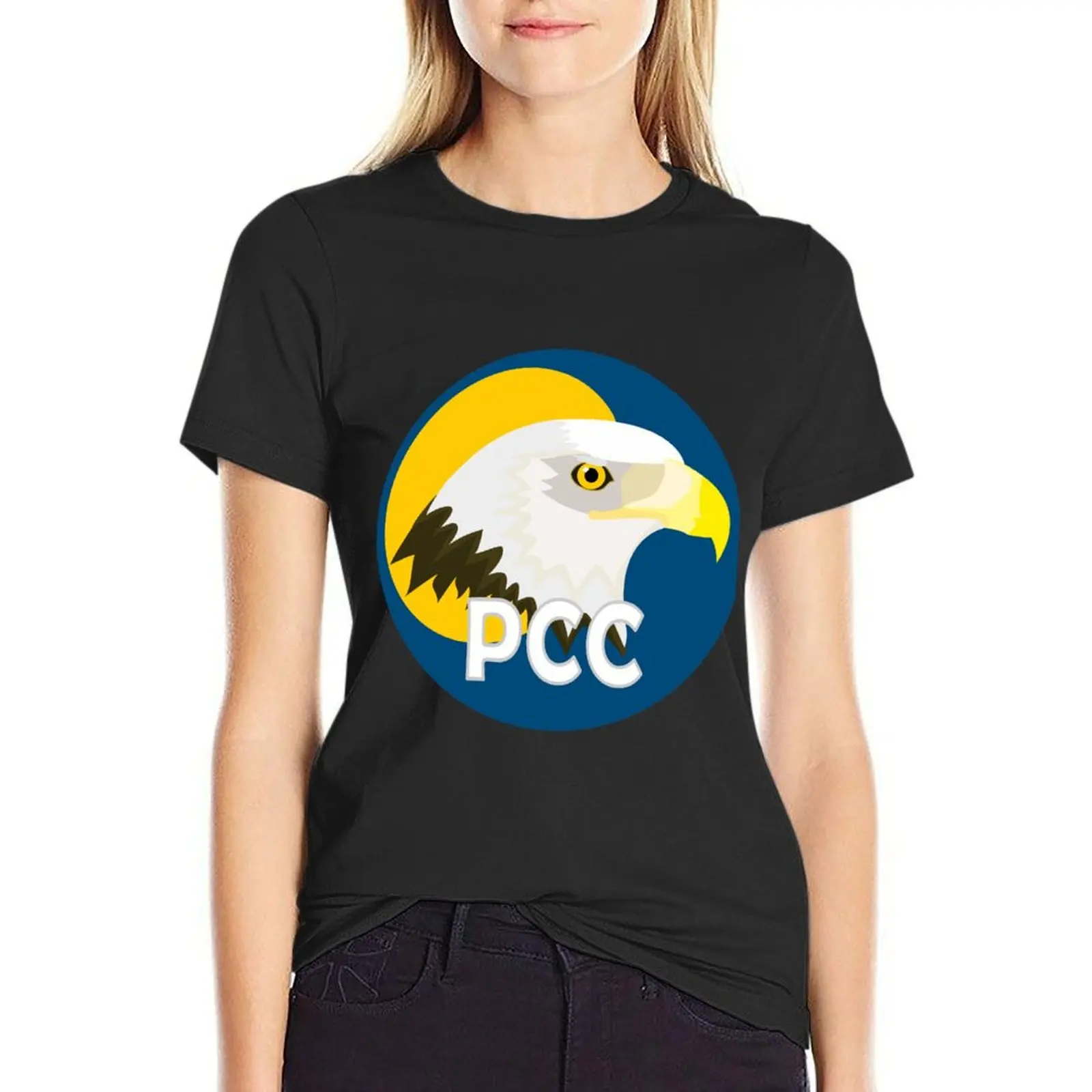 

Pensacola Christian College T-Shirt Short sleeve tee summer clothes graphics cute t-shirts for Women