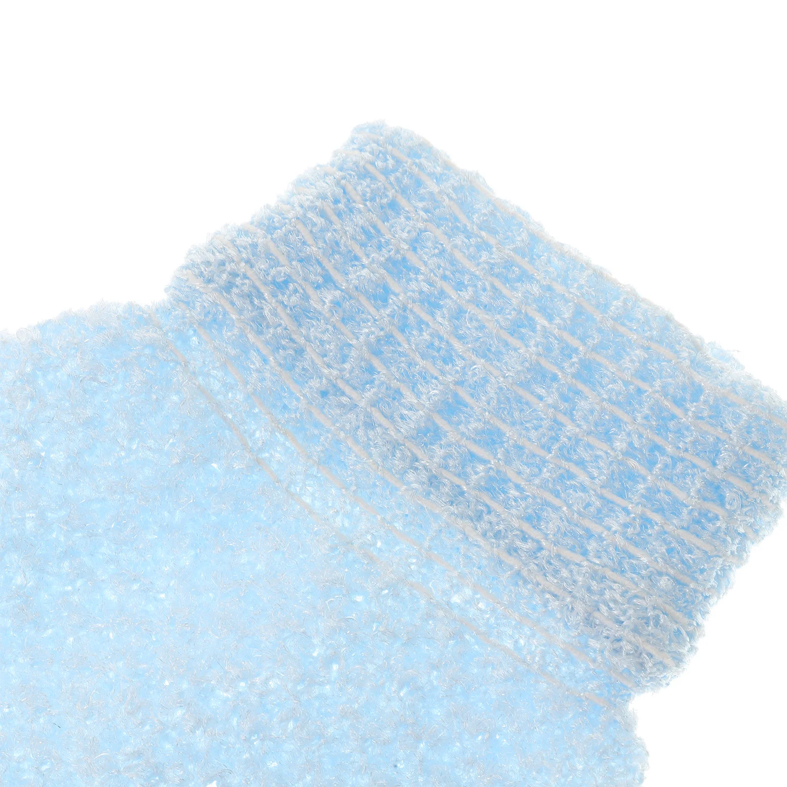 1 مجموعة قفاز حمام التقشير فقاعات غنية الجلد العطاء مقسمة إصبع تصميم سبا قفازات الاستحمام