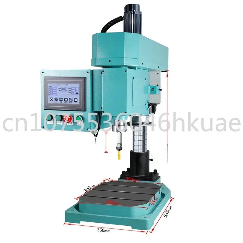 Electric Tapping Machine, Table Servo Full-Automatic Touch Screen, numerical Control Drilling