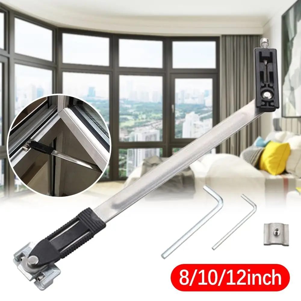 Stainless Steel Brace Stopper Gusset Fixed Angle Controller Window Limiter Window Support Children Safety Lock