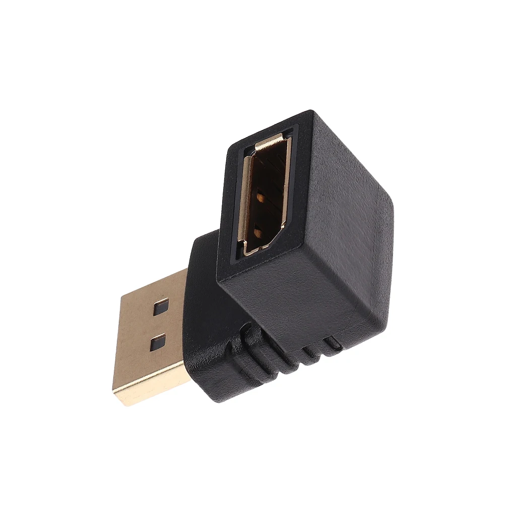 

90-Degree Adapter 270-Degree Male To Female DP Connector Converter Monitor