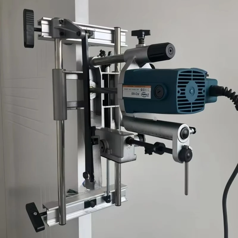 

Портативный станок JC 1100 Вт для сверления замковых отверстий в деревянных дверях и заготовках для дверных замков