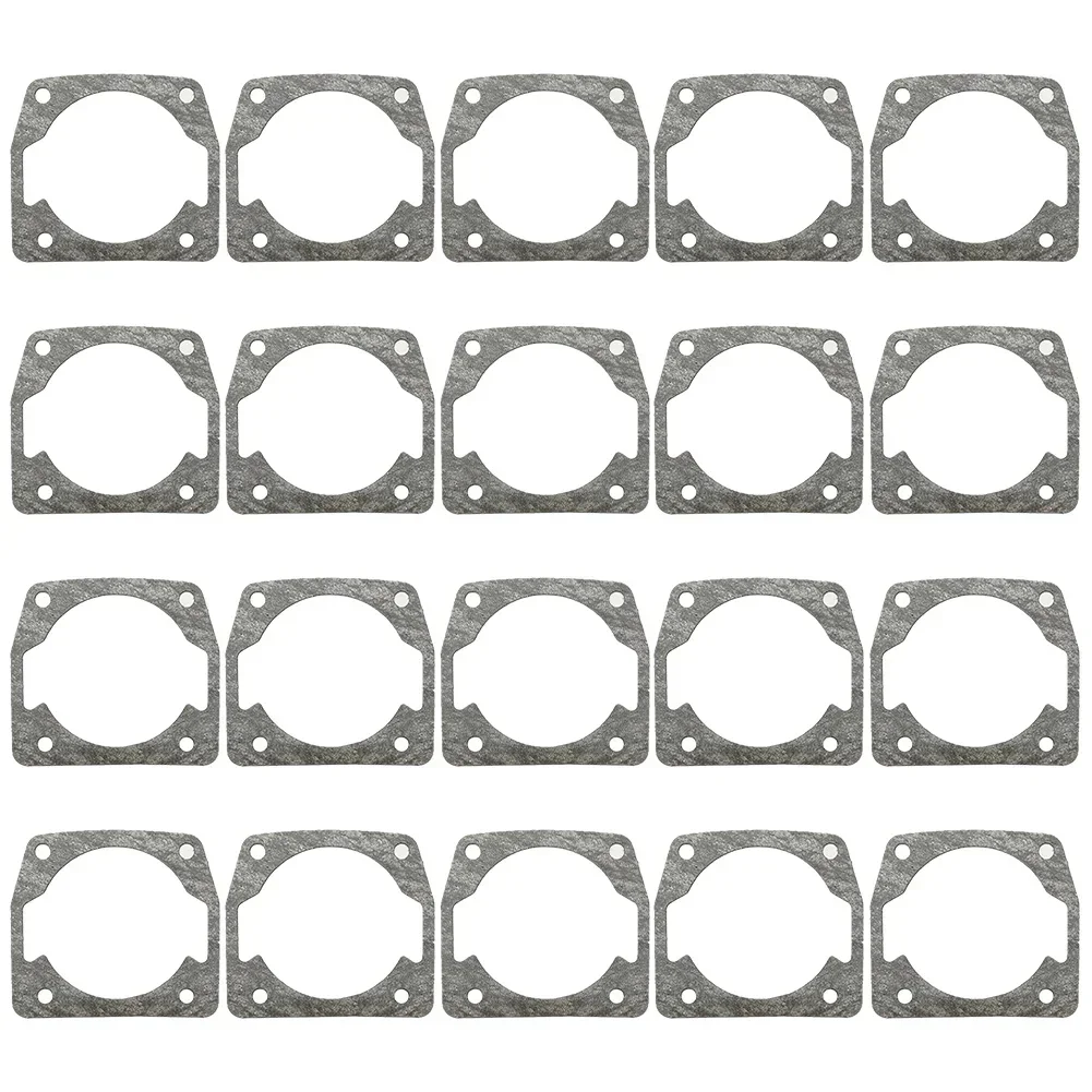 

20 Pcs Chainsaw Cylinder Gasket For 52/58/59/62cc Brush Cutter Grass Trimmer Sealing Gasket For Logging Saw Carburetor