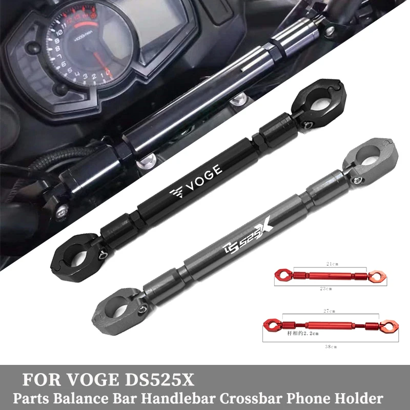 

Motorcycle Parts Balance Bar Handlebar Crossbar Phone Holder For VOGE DS525X DS 525X DS525 X 525DSX 525 DSX 525-DSX