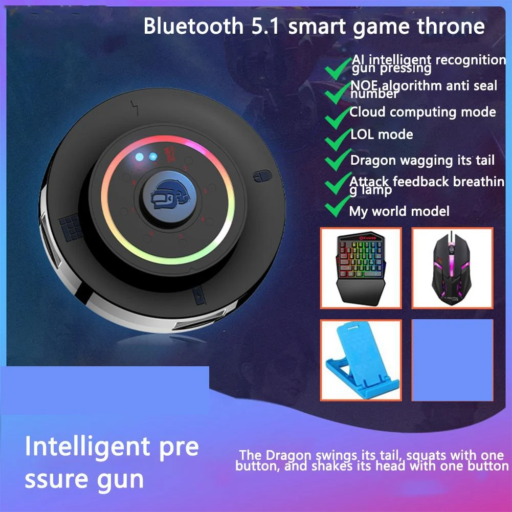 

M16 Keyboard Mouse Converter Adapter Game Automatic Auxiliary Controller for Smart Phone Adapter Plug and Paly