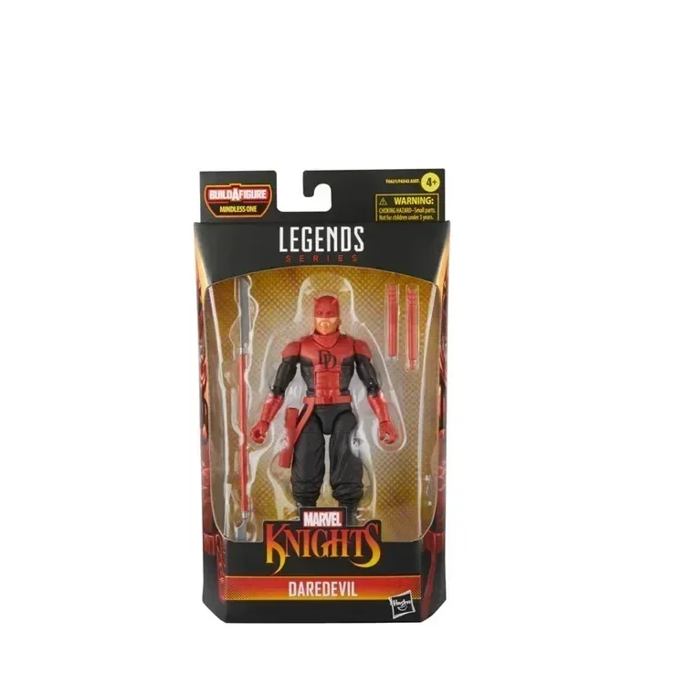 Marvel Knights Legends Series Build A Daredevil figura Mindless One Blade Clea Iron Man figuras de acción estatua estatuilla regalo Juguetes