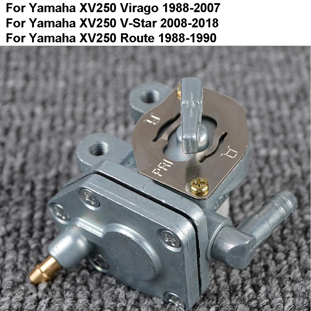 

Кран-переключатель топливного насоса (петкок) для Yamaha XV250 XV240 XV125 Virago V-Star Virago SRX600 SRX400 2UJ-24500-10 1JK-24500-00