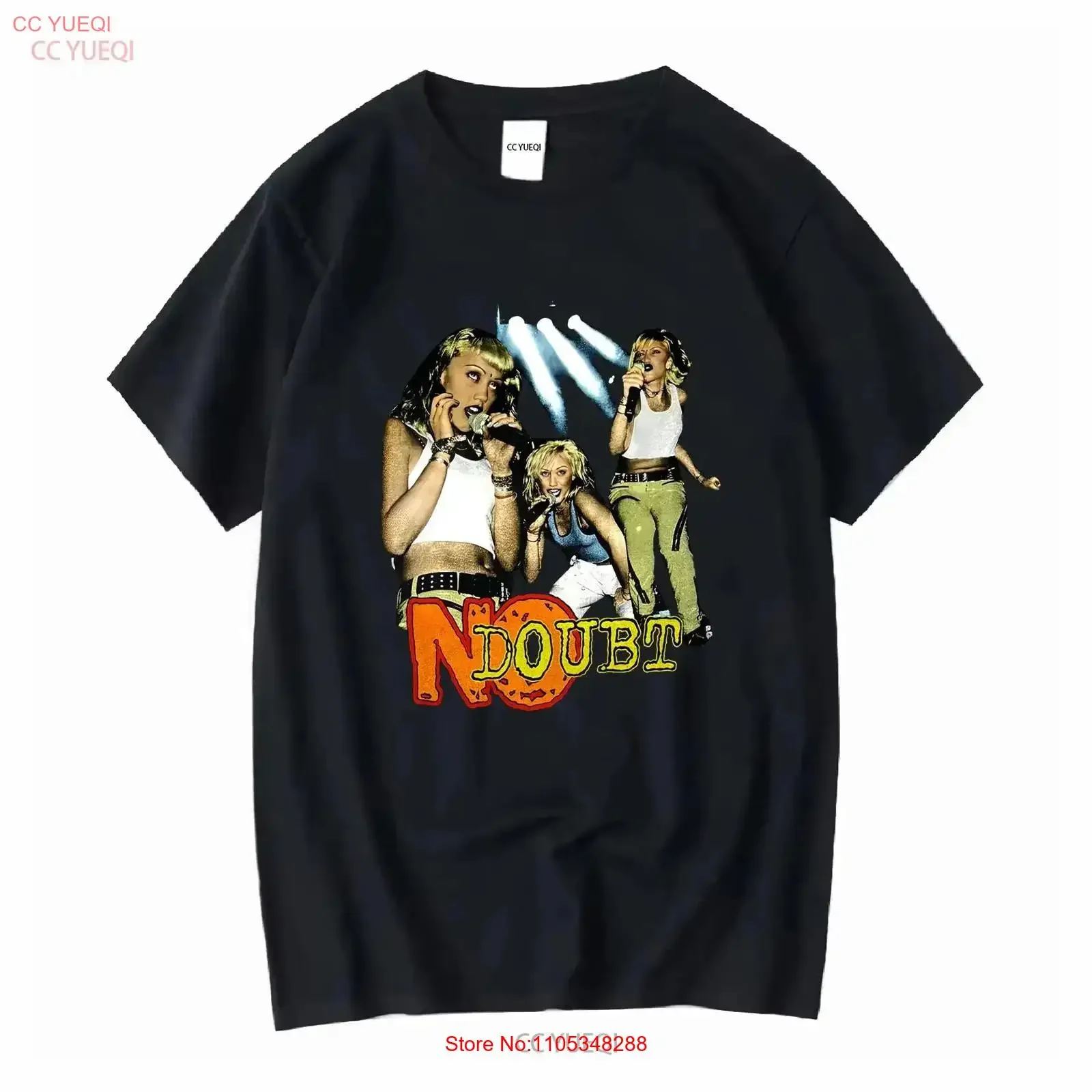 Gwen Stefani Member Band No Doubt Black All Size T Shirt Adults PP279 vintage Washed Stretched Soft Slightly graphic vintage