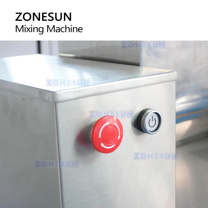 ZONESUN Stainless Steel 10L 20L Powder Mixer Flour Grains Paste Blender House Blending Machine Pretreatment ZS-CH10
