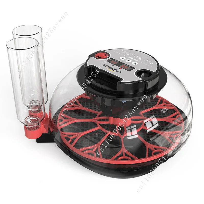 

HHD temperature and humidity display, automatic egg turning 12 small household chicken incubator