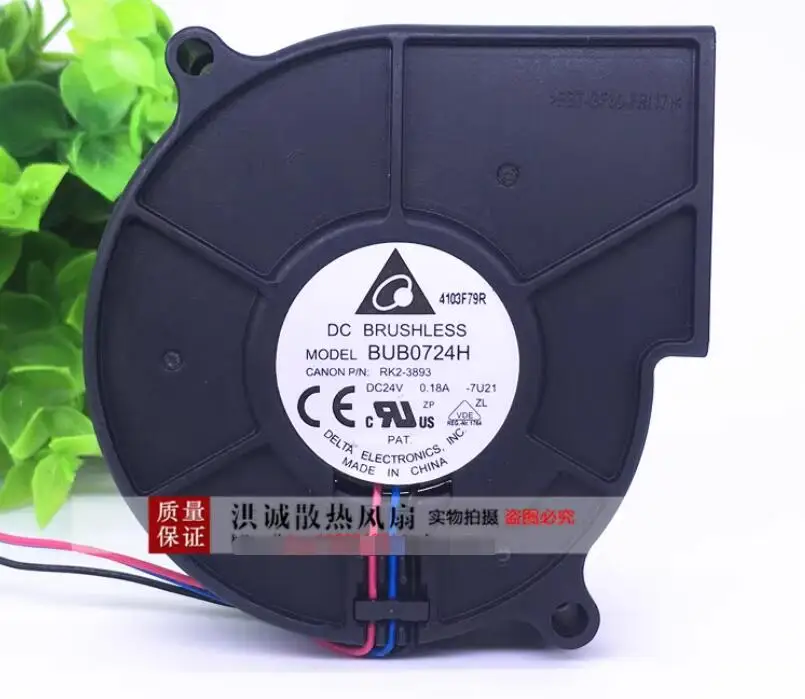 

Ltsf For Delta Electronics BUB0724H DC 24V 0.18A 75x75x30mm 3-Wire Server Cooling Fan 7cm