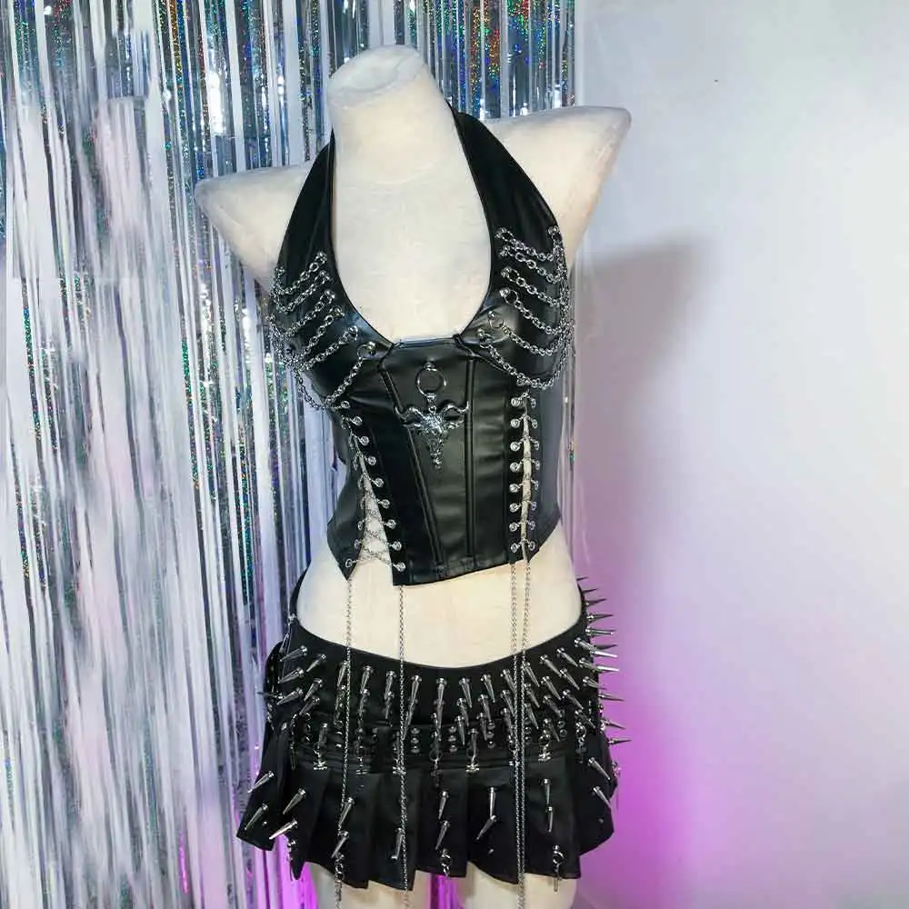 

Ручная работа, в стиле Харадзюку, глитч-кор, кавай, гранж, эко, 90-е, DIY, для подростков, готика, эмо, панк-рок, Y2K, топы, для e-girls, клубная одежда с цепями