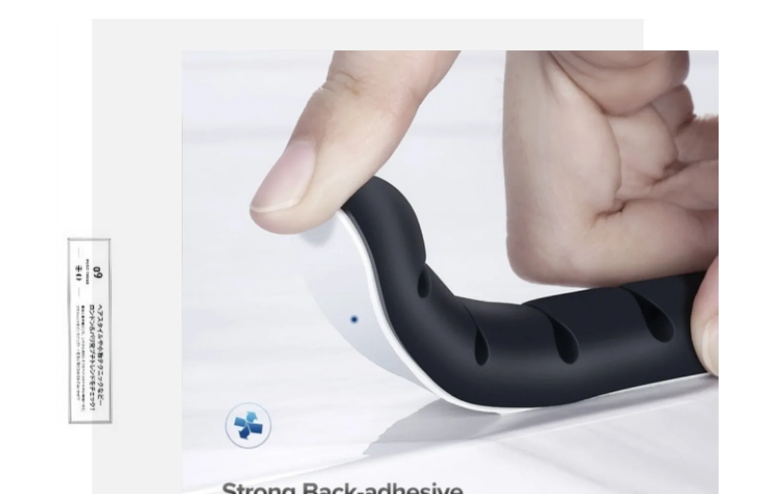 Selbstklebender Kabelhalter für Netzkabel, Feststehender Kabelorganizer für Stecker, Maus, Kopfhörer, Handy-Datenkabel, Kartenhalter, Silikon, Desktop – Detail 15