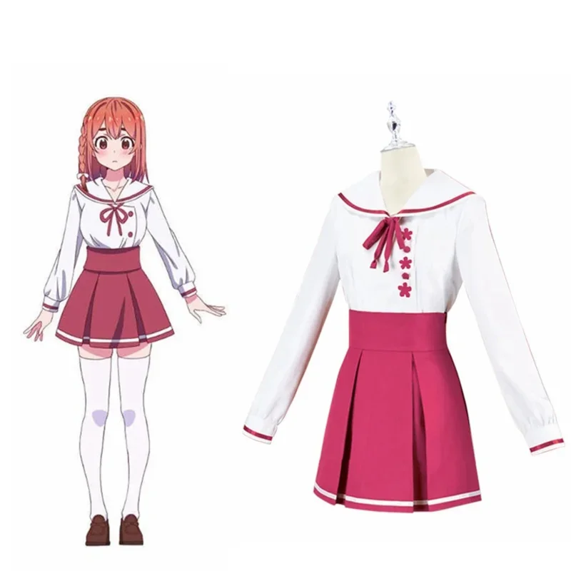 

FC6Unisex Anime Cos Sakurasawa Sumi Cosplay Costumes Halloween Christmas Party Uniform Suits@FC8！