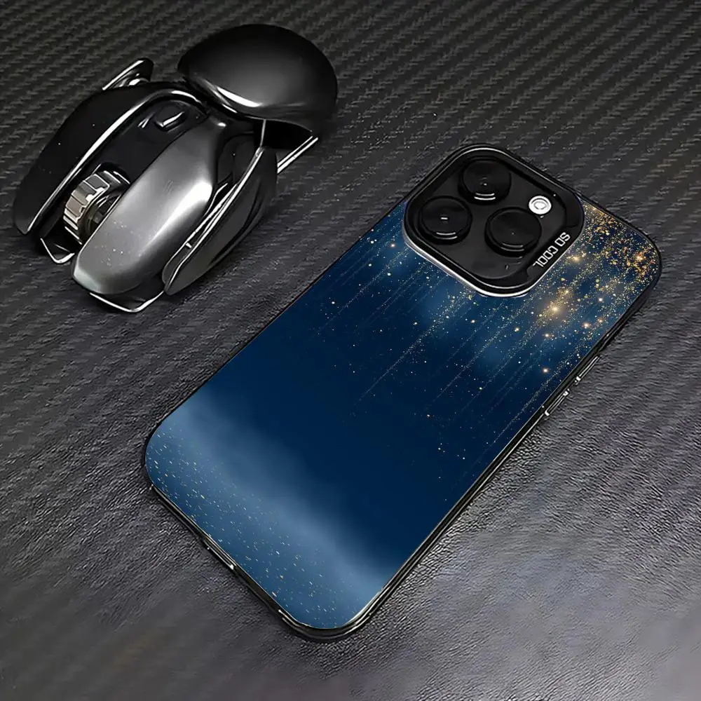 

Blue starry sky Phone Case case for iPhone17 16 15 14 13 12 11 Pro/ Max/Plus shock-proof rear cover anti-fingerprint