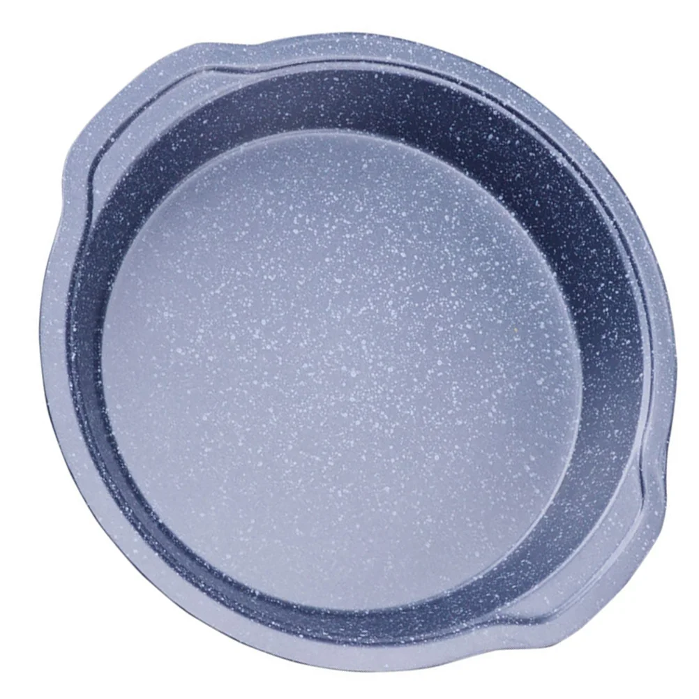 

8 Inch Marble Texture Oven Bake Pan Carbon Steel Nonstick Roasting Tray Dishwasher Safe Kitchen Bake Pan Baking Plate
