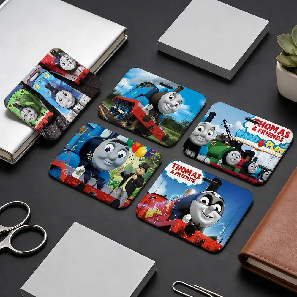 

cute funny cartoon art kid T-Thomas-S And F-Friends Badge Holder ID Credit Card Pass Hang Rope Keychain Credential holder