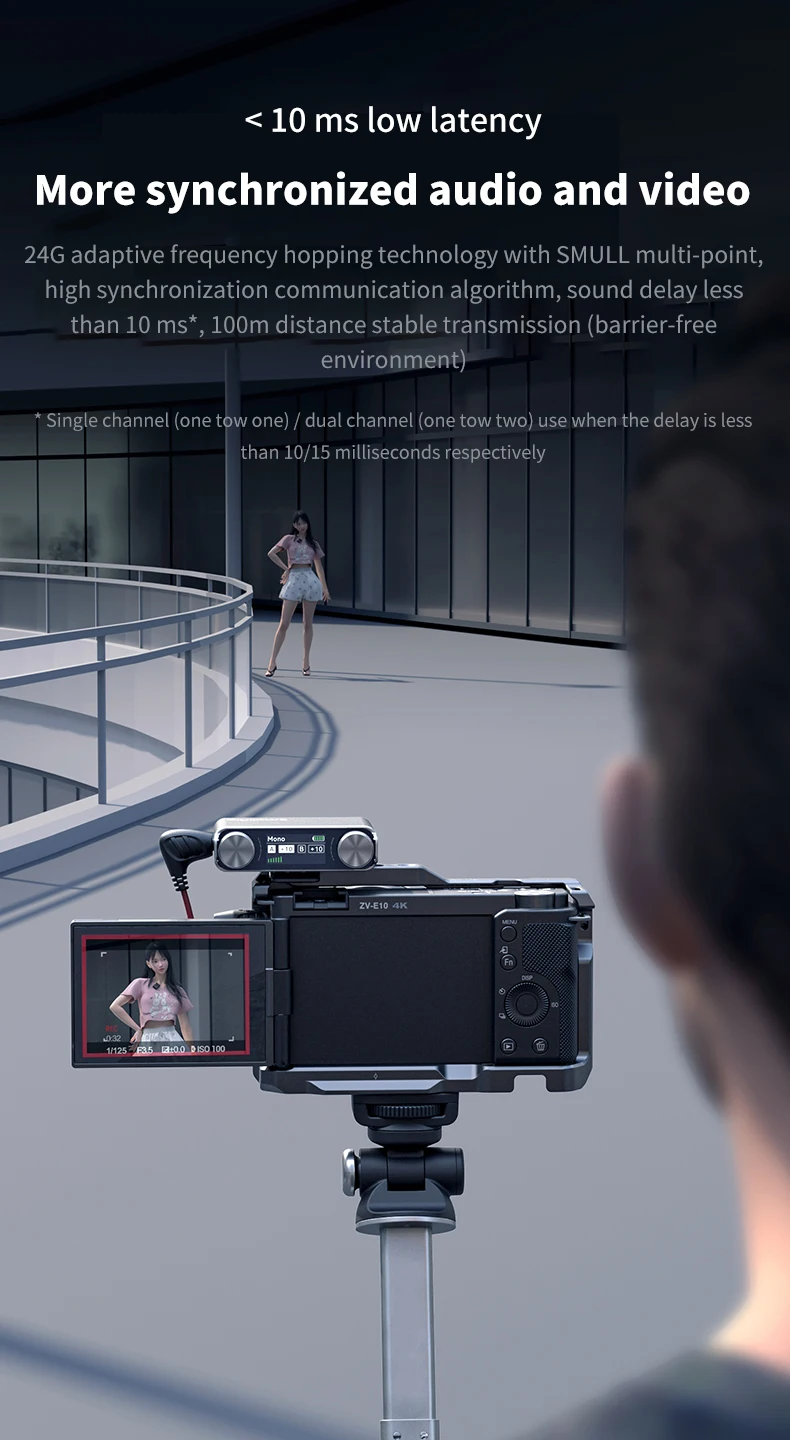 سماعات صغيرة-ميكروفون لاسلكي لتسجيل الفيديو ، 1 إلى 2 خاصية إلغاء الضوضاء ، تسجيل الاجتماعات ، المقابلة ، 3487 Forever ، W60