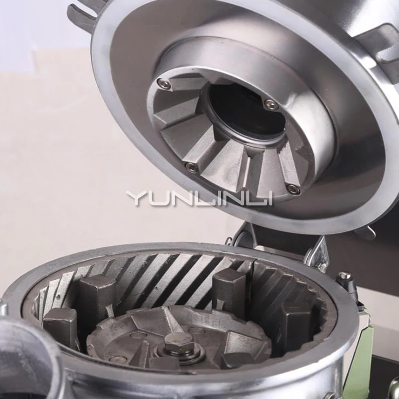 Коммерческий фрезерный станок для китайской медицины, дробильный станок для материалов, непрерывная шлифовальная машина, 3000 Вт, шлифовка из нержавеющей стали