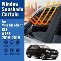 For Mercedes Benz GLE ML W166 2015-2019 Magnetic Car Sunshade Shield Front Windshield Curtain Window UV Protection