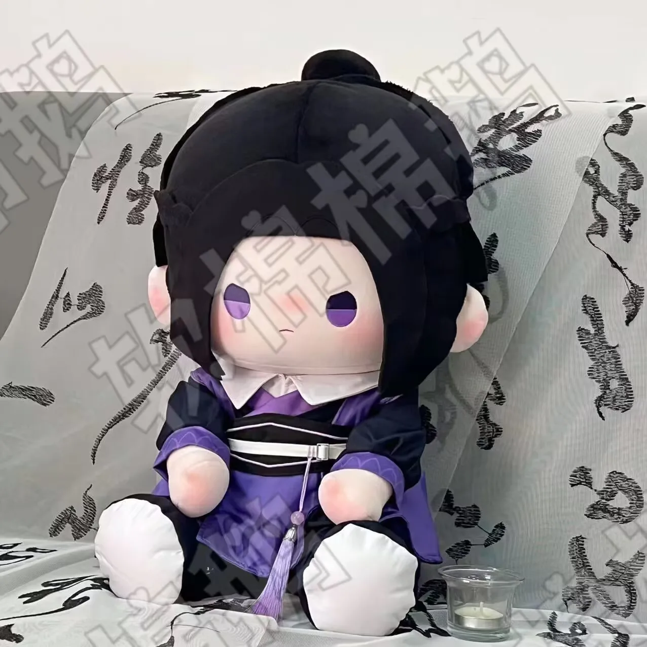 Anime Mo Dao Zu Shi MDZS Jiang Cheng Adorable Sitting Posture Doll 40CM Cartoon Toy Pillow Gift