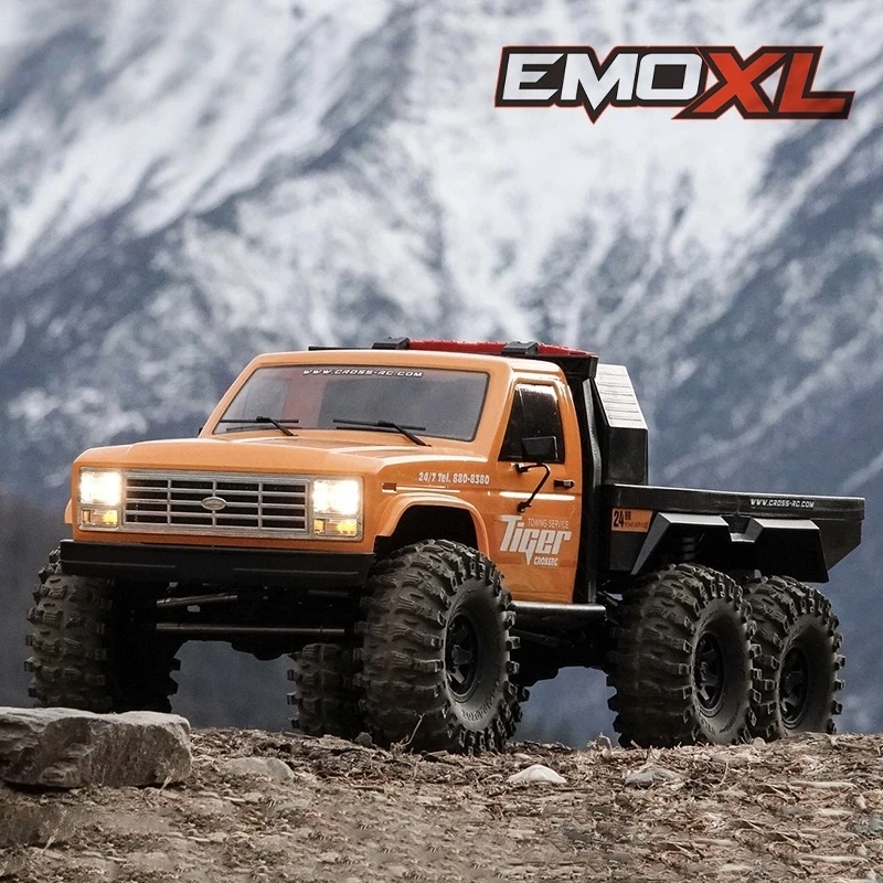 

Hot Crossrc 1:8 6x6 Моделирование альпинистского автомобиля Электрический радиоуправляемый пульт дистанционного управления Модель автомобиля Emo Xl Big Buffalo 2025 Модель Мужские подарки