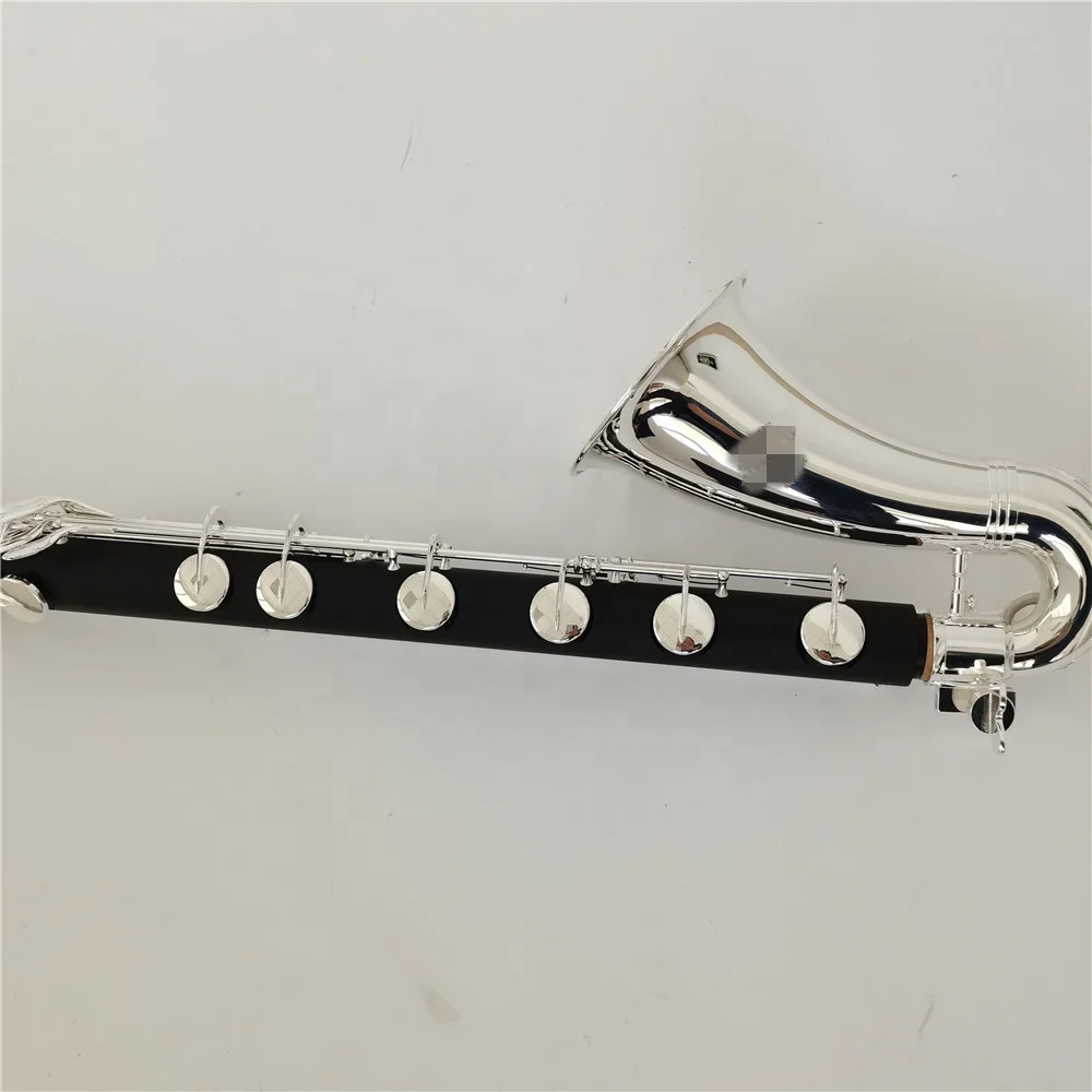Bb Bass Clarinet to Low C  Double Register Key Musical Instruments Clarinet