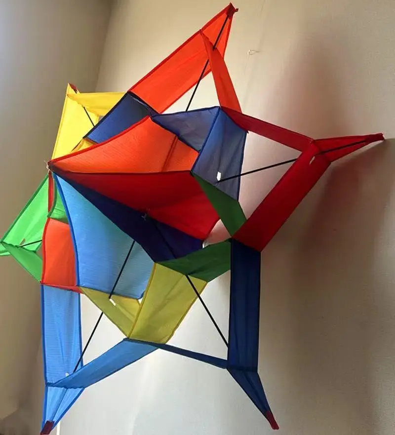 Kostenloser versand neue 3d kite fliegen outdoor spielzeug drachen für kinder string linie nylon drachen professionelle drachen Outdoor spielzeug delta kite