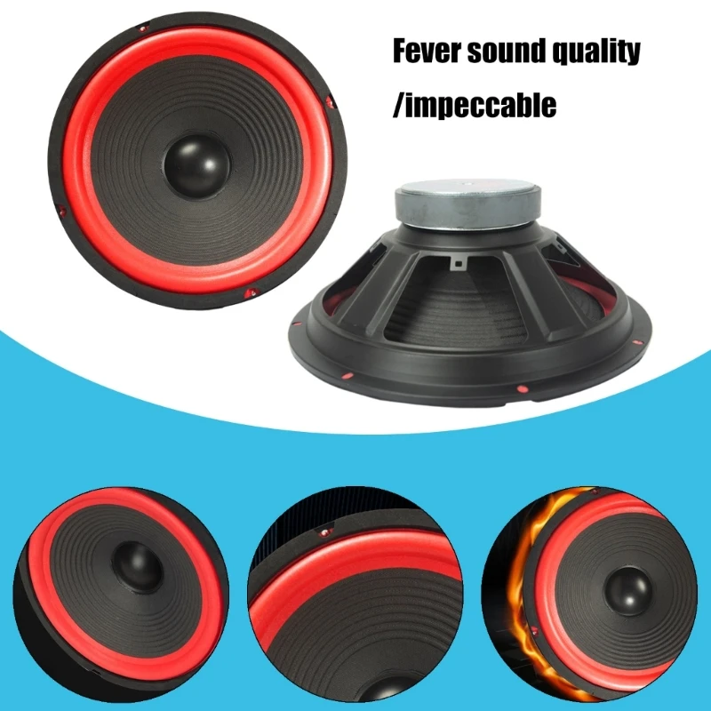 Alto-falantes do subwoofer do carro do poder superior 8 polegadas subwoofer baixo pesado sistemas som da casa 87HC