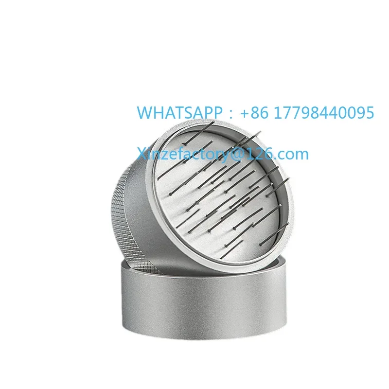 

Настраиваемый 51/53/58 мм игла для утрамбовки кофе, смеситель для порошка эспрессо, распределитель, выравниватель, ручка для кофе, дозатор порошка