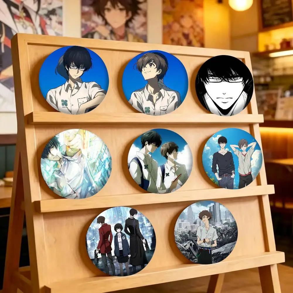 Anime Terror in R-Resonance 25 32 44 58 75mm Badges Personalized Round Brooches Pins Accessory Gift