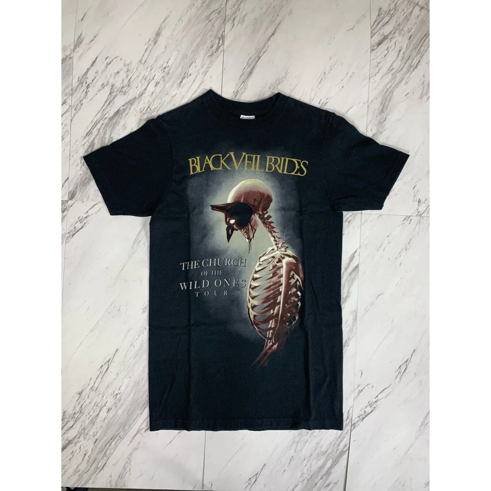 Black Veil Brides Tour T-Shirt, A Igreja Dos Selvagens