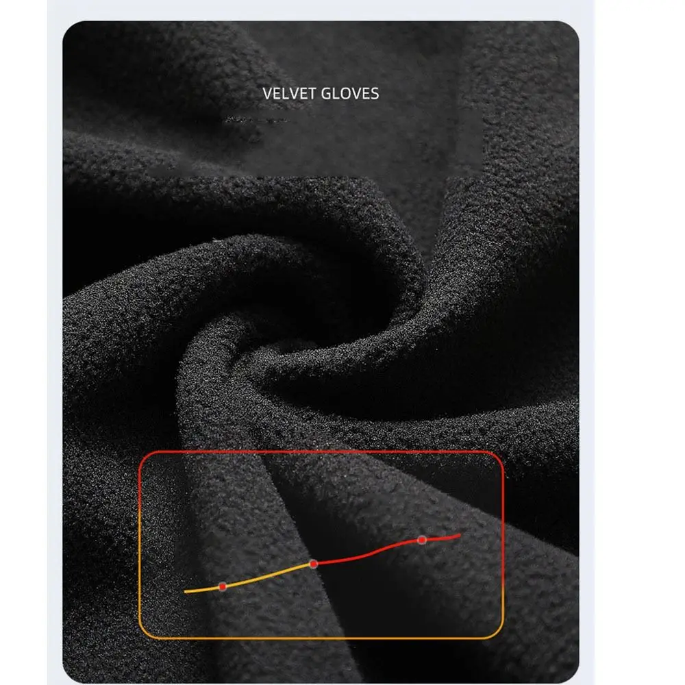 

Non-slip Winter Children Bicycle Riding Gloves Full-finger Touch Screen Warm Gloves Reflect Non-Slip Bicycle Sports Mittens