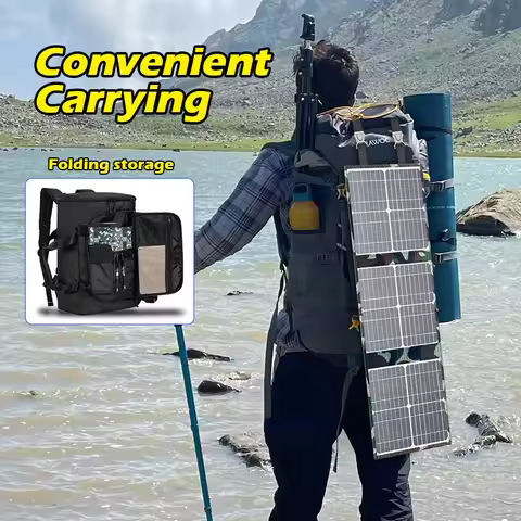 800W Foldable Solar Panel Kit Complete 18V Solar Power Station MPPT Portable Generator Charger For Car Boat Caravan Camping